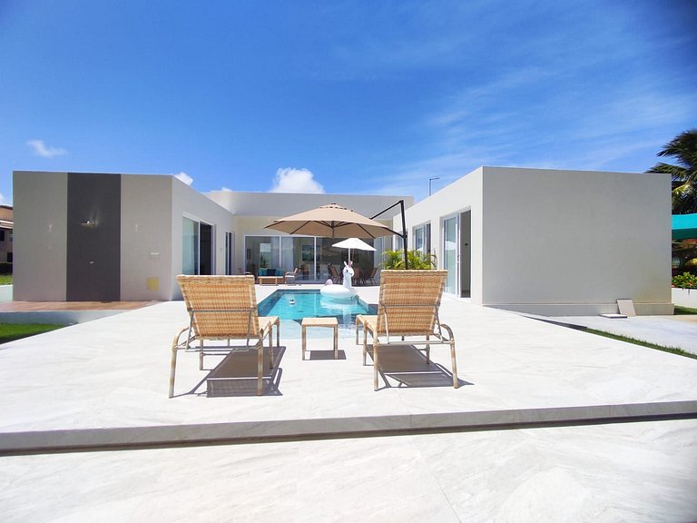 Casa Moderna em Cond de Luxo - Praia Mosqueiro - SE