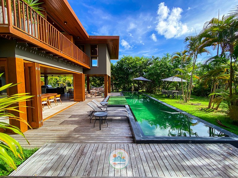 Casa Luxuosa Cond. Frente-Mar - Praia do Forte-BA