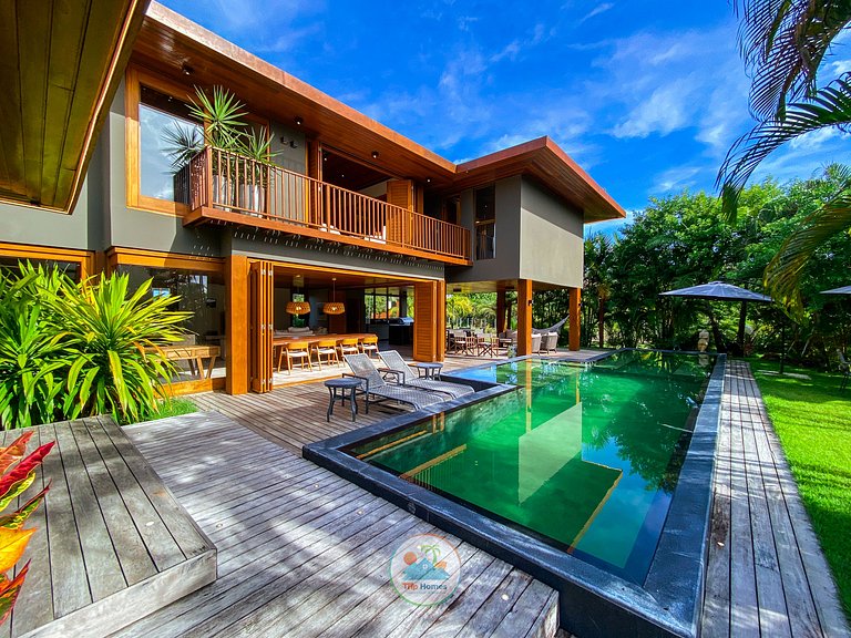 Casa Luxuosa Cond. Frente-Mar - Praia do Forte-BA