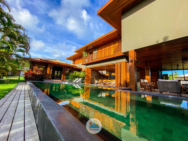 Casa Luxuosa Cond. Frente-Mar - Praia do Forte-BA
