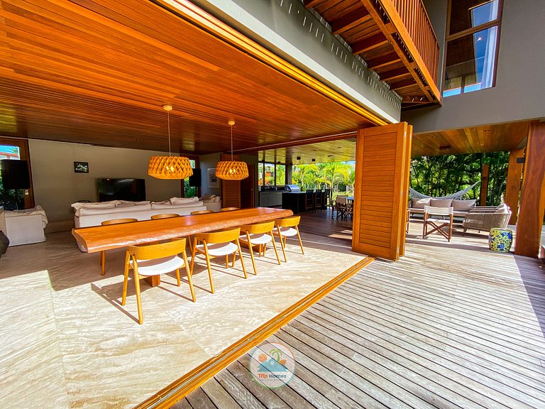 Casa Luxuosa Cond. Frente-Mar - Praia do Forte-BA