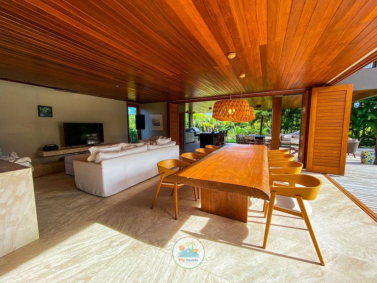 Casa Luxuosa Cond. Frente-Mar - Praia do Forte-BA