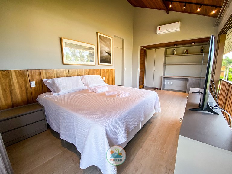 Casa Luxuosa Cond. Frente-Mar - Praia do Forte-BA