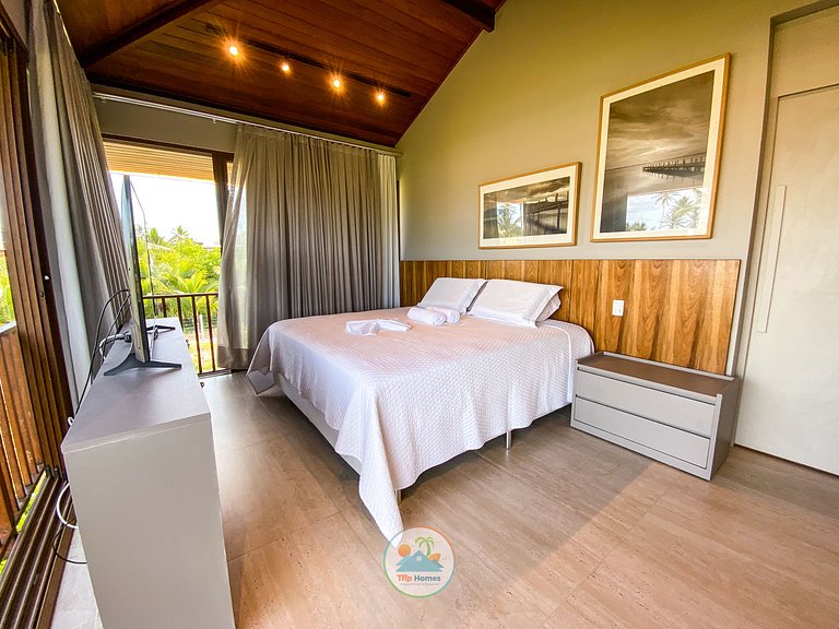 Casa Luxuosa Cond. Frente-Mar - Praia do Forte-BA