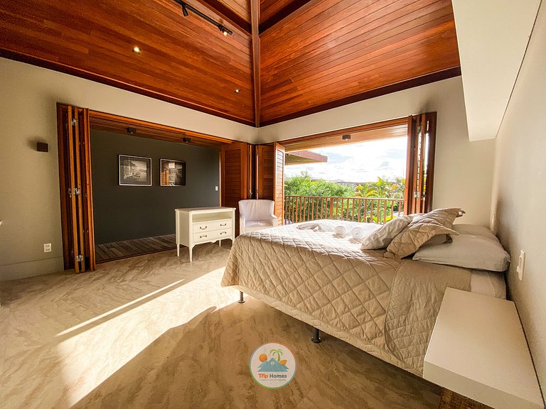 Casa Luxuosa Cond. Frente-Mar - Praia do Forte-BA
