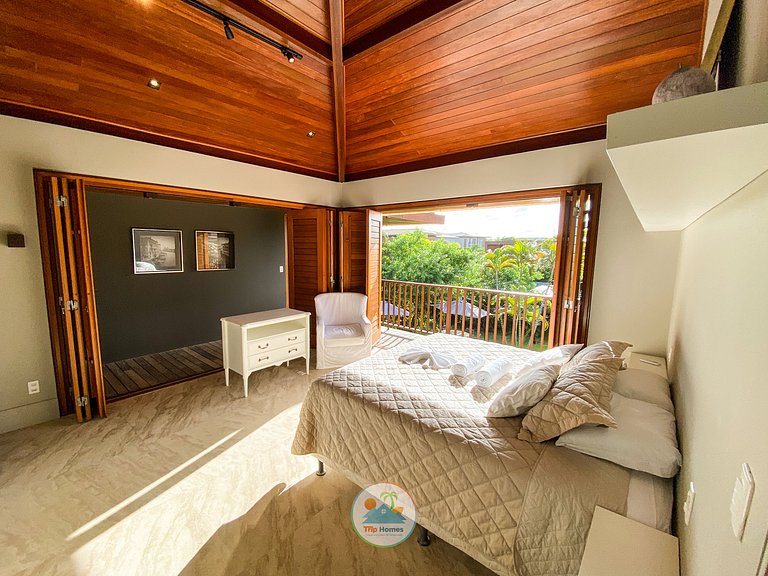 Casa Luxuosa Cond. Frente-Mar - Praia do Forte-BA