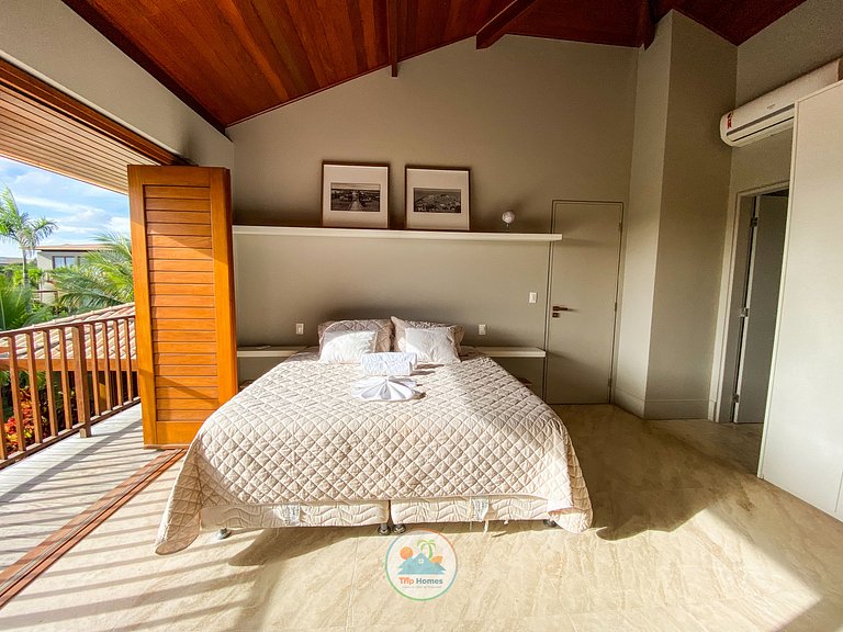 Casa Luxuosa Cond. Frente-Mar - Praia do Forte-BA
