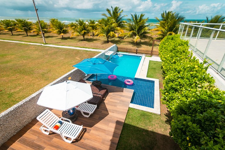 Casa de Luxo Frente-Mar - Paripueira-AL