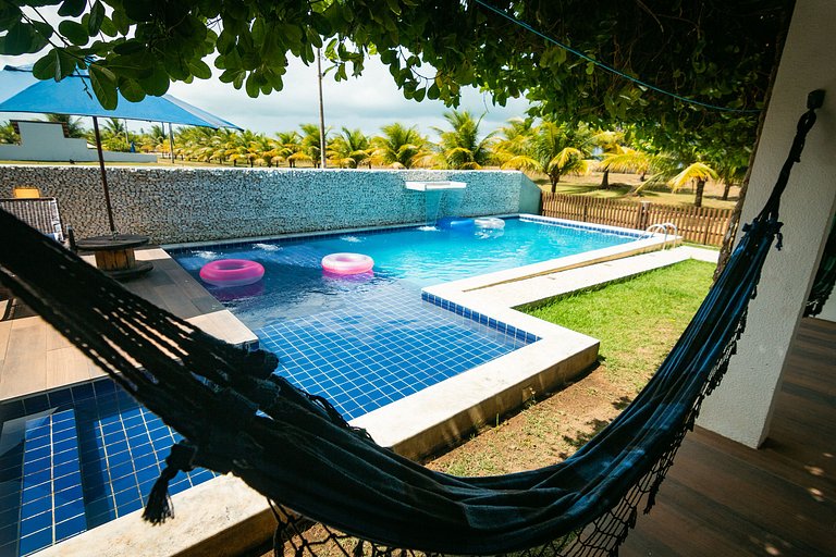 Casa de Luxo Frente-Mar - Paripueira-AL