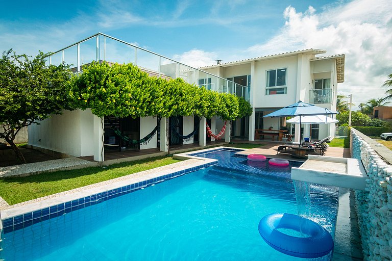 Casa de Luxo Frente-Mar - Paripueira-AL
