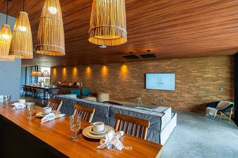 Villa Prime Beira-Mar, as Maldivas em Milagres-AL