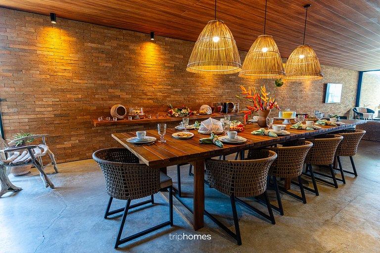 Villa Prime Beira-Mar, as Maldivas em Milagres-AL