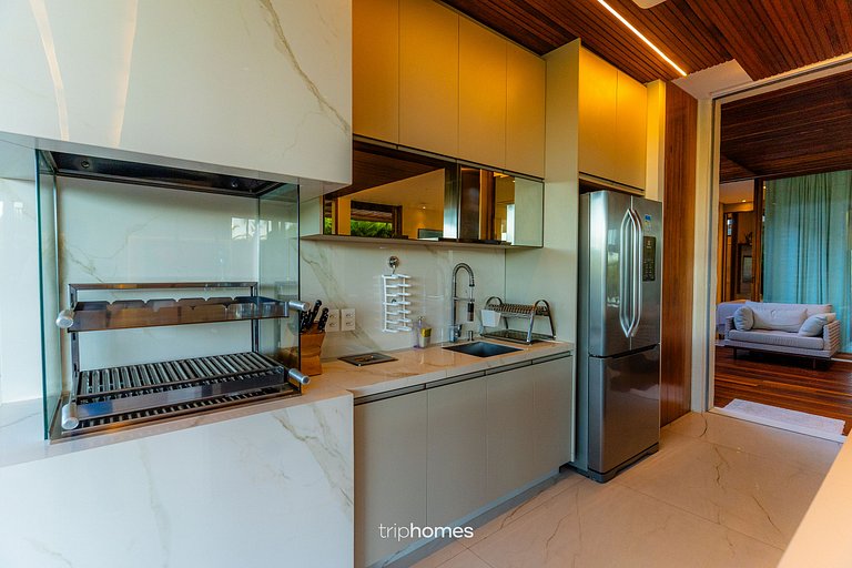 Prime Mansion in condominium with private beach - Praia do F