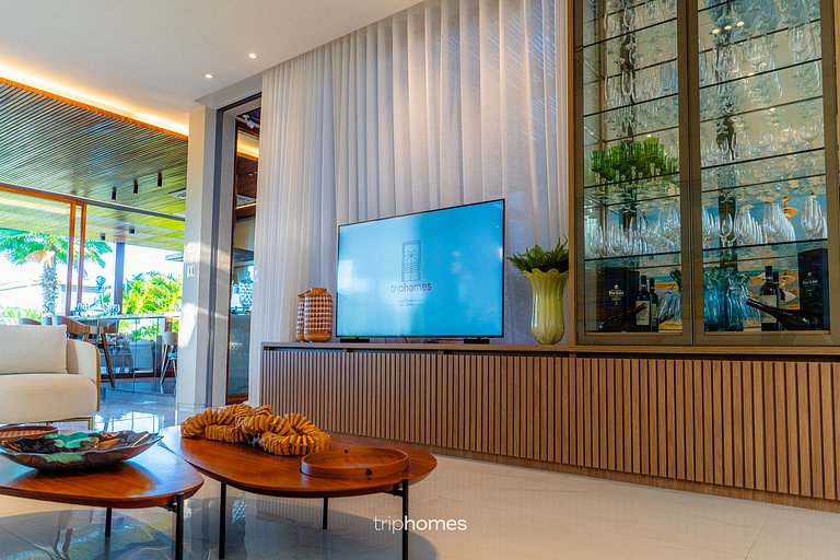 Prime Mansion in condominium with private beach - Praia do F