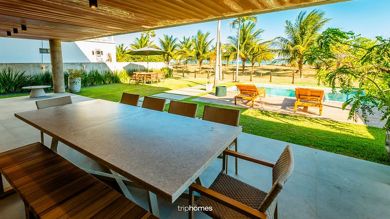 Refugio Luxo Pé na Areia nas Piscinas Naturais-AL