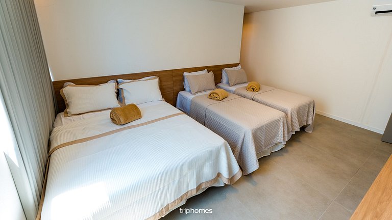 Refugio Luxo Pé na Areia nas Piscinas Naturais-AL