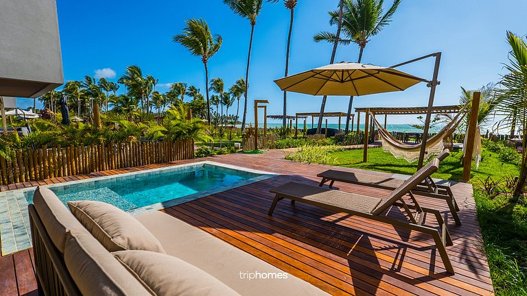 Casa de Luxo Pé na Areia, Maldivas em Milagres-AL