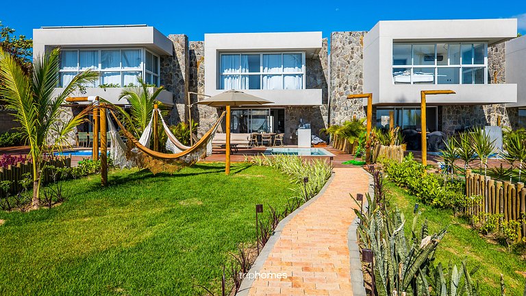 Casa de Luxo Pé na Areia, Maldivas em Milagres/AL