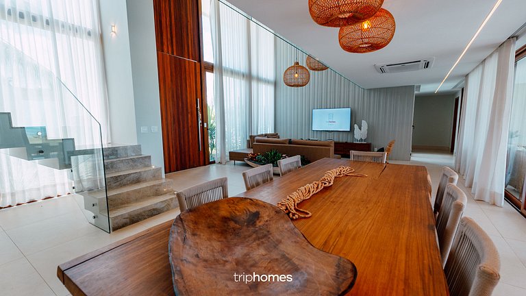 Mansão Premium nas Piscinas Naturais, Guarajuba-BA