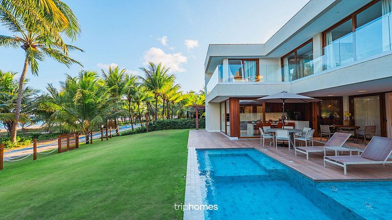 Mansão Prime Pé na Areia em Guarajuba-BA