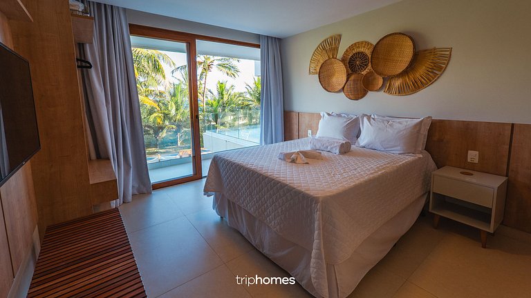 Mansão Prime Pé na Areia em Guarajuba-BA