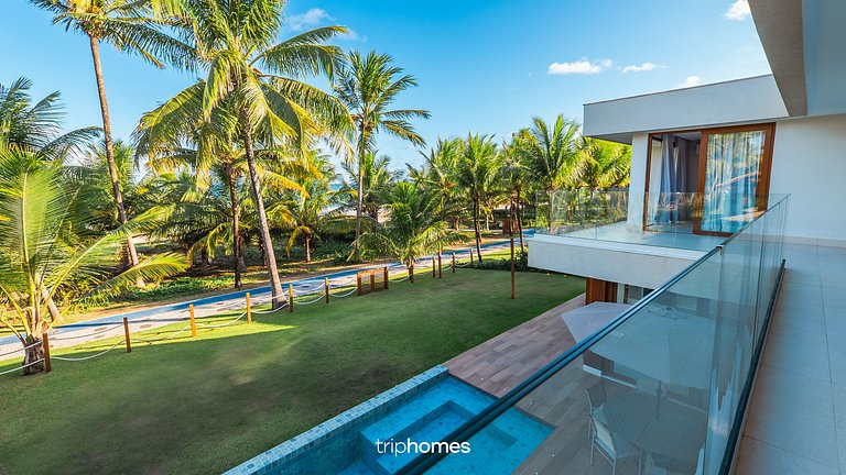 Mansão Prime Pé na Areia em Guarajuba-BA