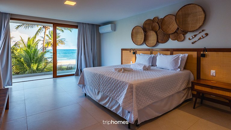 Mansão Prime Pé na Areia em Guarajuba-BA