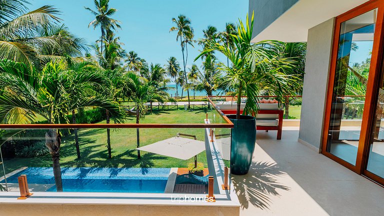 Mansão de Luxo Pé na Areia Guarajuba-BA