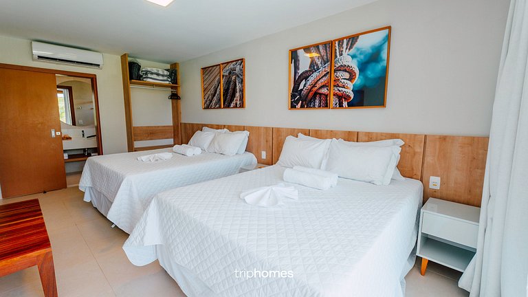Casa Prime Pé na Areia em Guarajuba-BA