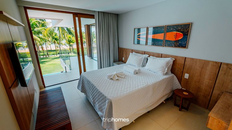 Casa Prime Pé na Areia em Guarajuba-BA