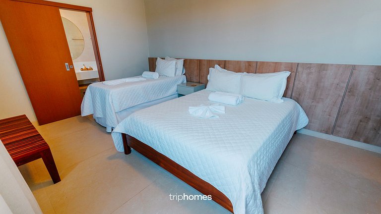 Casa Prime Pé na Areia em Guarajuba-BA
