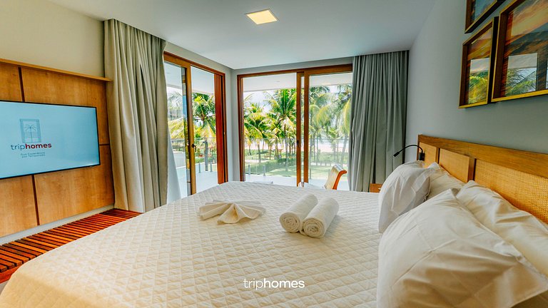 Casa Prime Pé na Areia em Guarajuba-BA