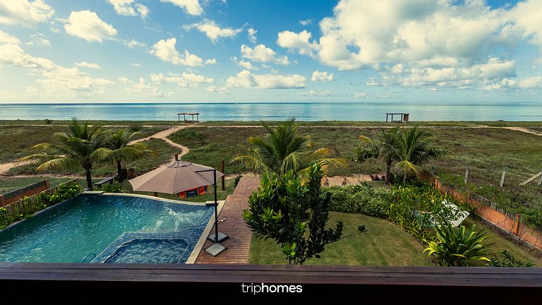 Villa Beira-Mar en el Caribe brasileño, PE