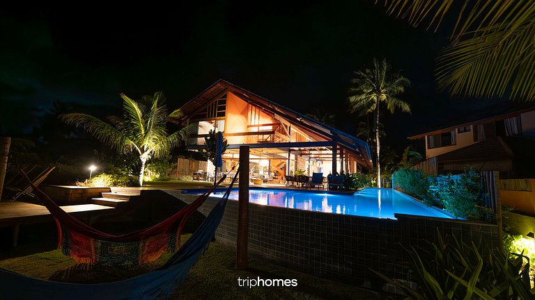 Mansão Pé na Areia em Carneiros – Luxo no Caribe Brasileiro