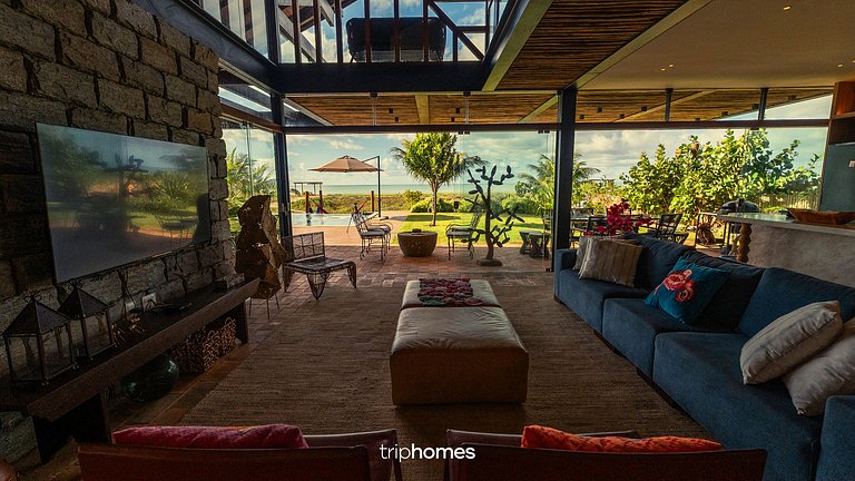 Villa Beira-Mar en el Caribe brasileño, PE