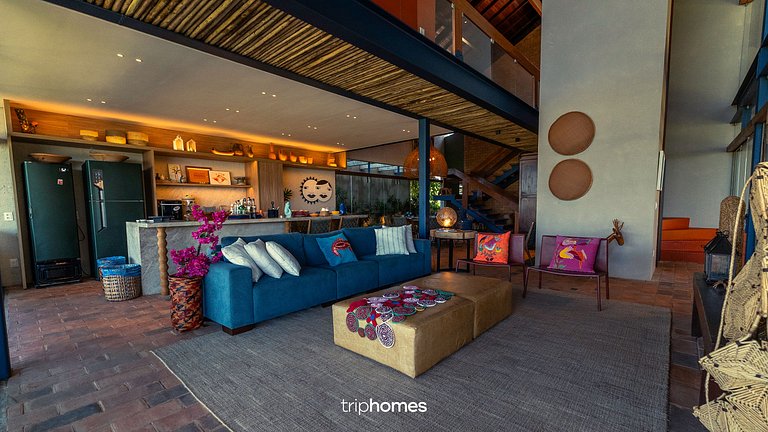 Villa Beira-Mar en el Caribe brasileño, PE