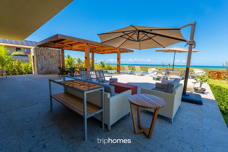 Prime Front-Sea Mansion in the Brazilian Caribbean
