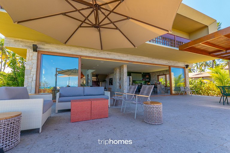 Prime Front-Sea Mansion in the Brazilian Caribbean