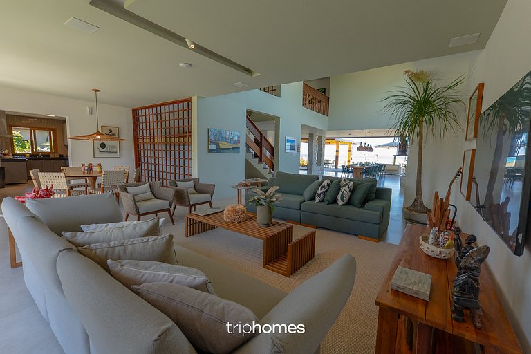 Prime Front-Sea Mansion in the Brazilian Caribbean
