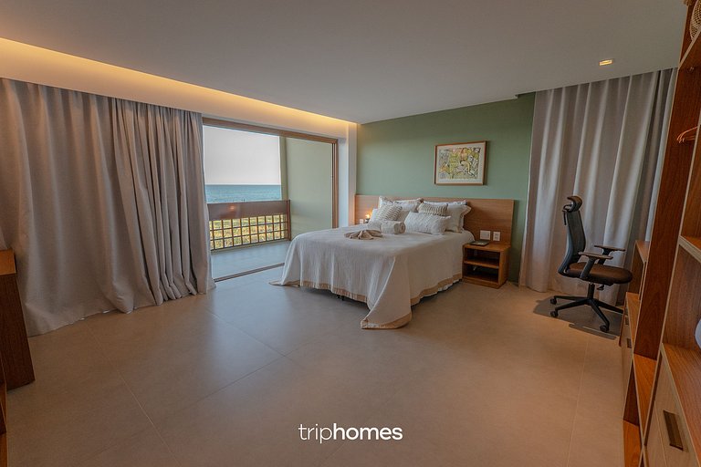 Prime Front-Sea Mansion in the Brazilian Caribbean