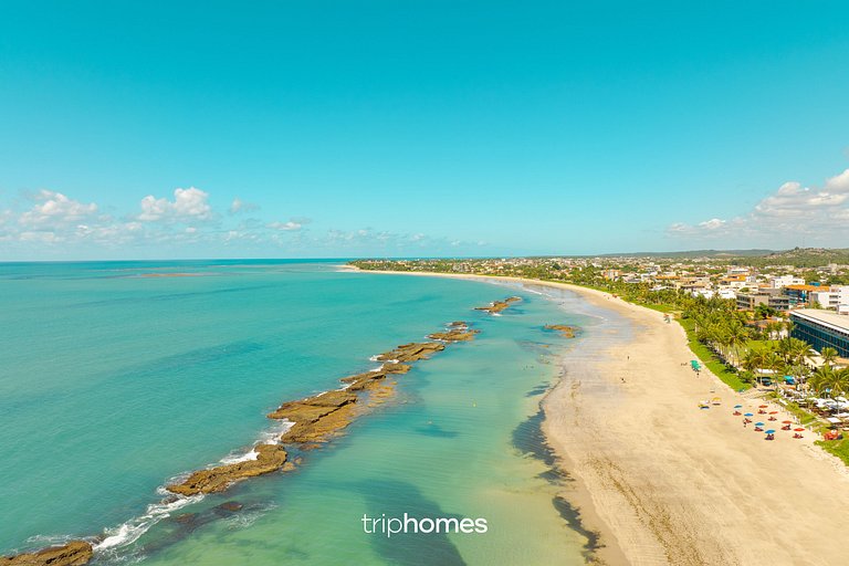 Sea Front Villa, the Caribbean in Carneiros, PE