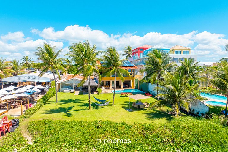 Sea Front Villa, the Caribbean in Carneiros, PE