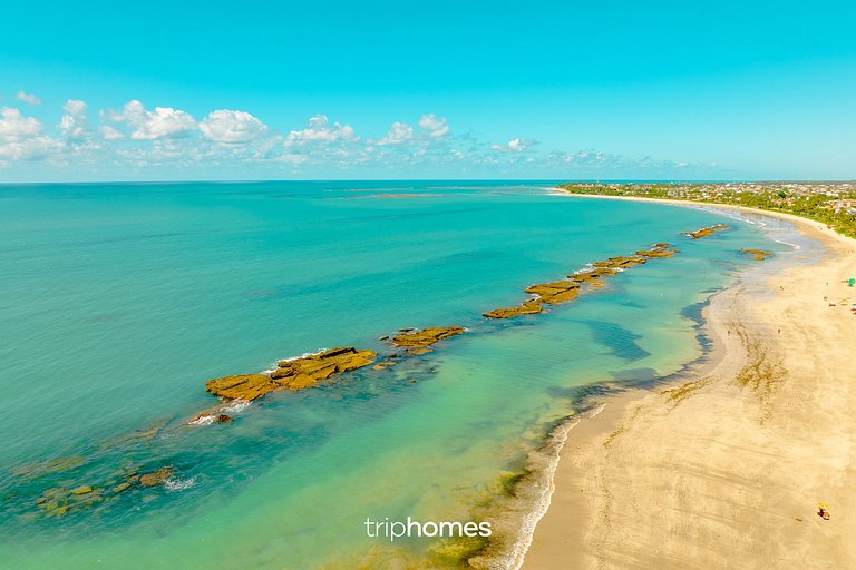 Villa Frente ao Mar, o Caribe em Carneiros, PE