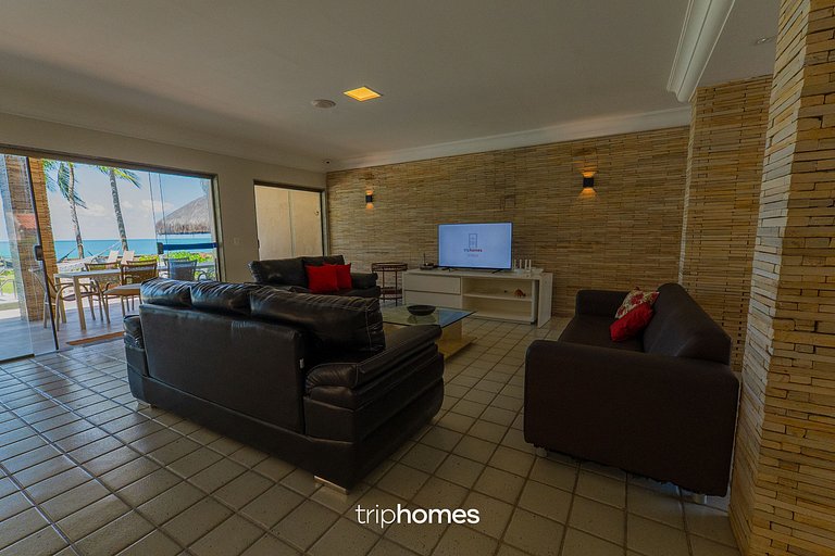 Sea Front Villa, the Caribbean in Carneiros, PE