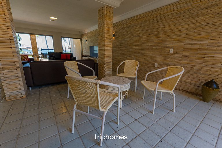 Sea Front Villa, the Caribbean in Carneiros, PE