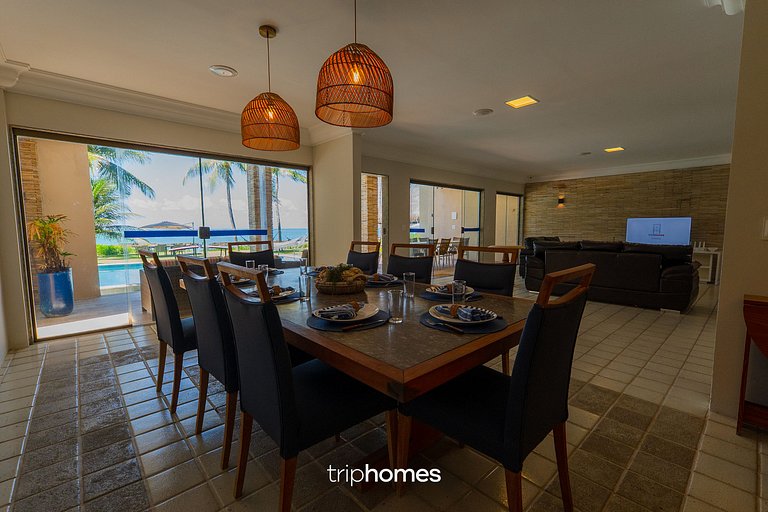 Sea Front Villa, the Caribbean in Carneiros, PE