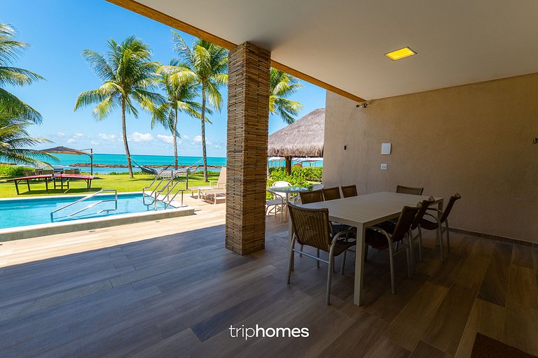 Sea Front Villa, the Caribbean in Carneiros, PE