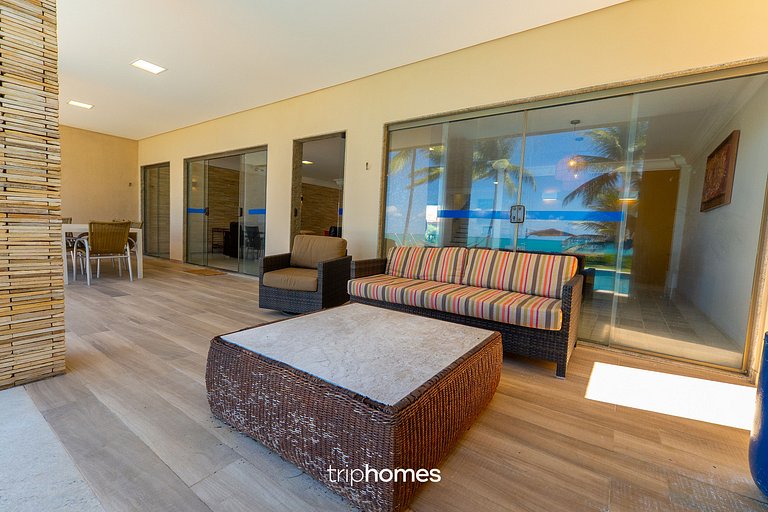 Sea Front Villa, the Caribbean in Carneiros, PE
