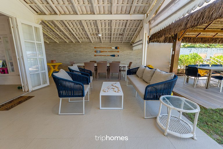 Sea Front Villa, the Caribbean in Carneiros, PE
