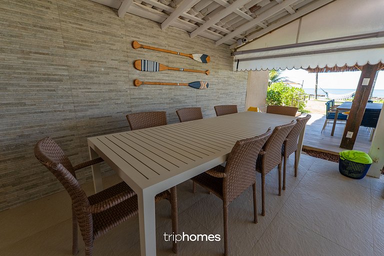 Villa frente al mar, el Caribe en Carneiros, PE